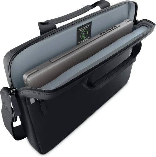 CC3624-4 Dell 14-16 EcoLoop Essential portafolios - CC3624 - Bolsillo frontal con cierre, equipaje de paso, ligero con correa ajustable para el hombro, color negro