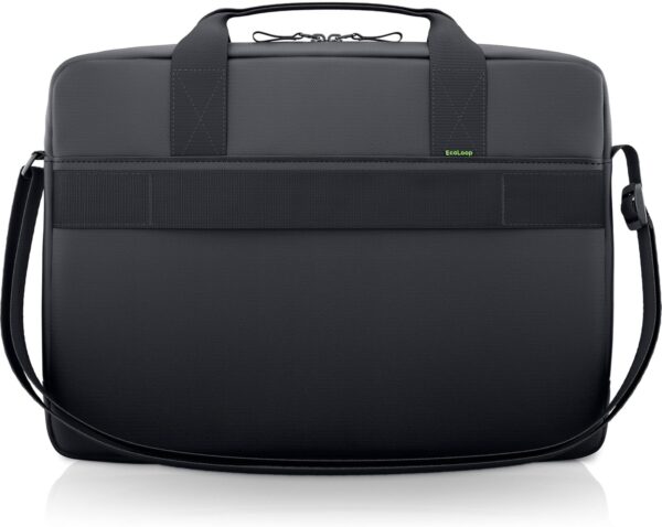 Dell 14-16 EcoLoop Essential portafolios - CC3624 - Bolsillo frontal con cierre, equipaje de paso, ligero con correa ajustable para el hombro, color negro