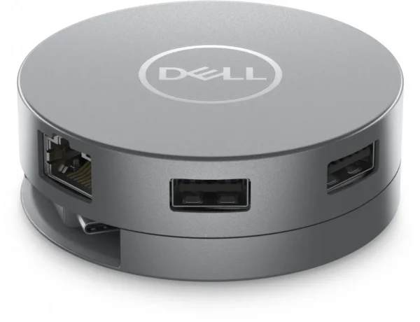 Dell Docking Station DA305 USB-C, 2x USB-A, 1x USB-C, 1x HDMI, 1x DisplayPort, 1x RJ-45, Plata