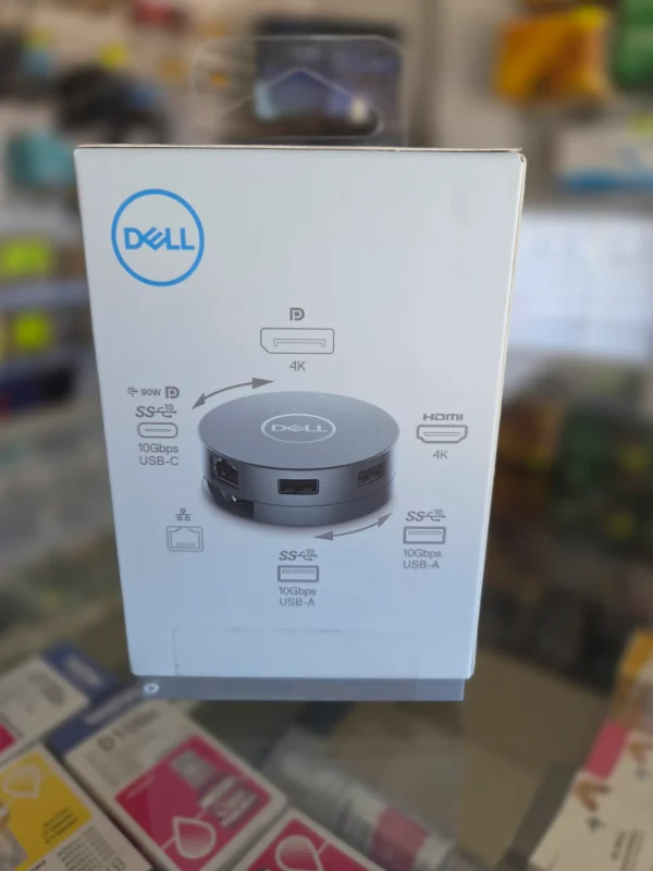 Dell Docking Station DA305 USB-C, 2x USB-A, 1x USB-C, 1x HDMI, 1x DisplayPort, 1x RJ-45, Plata